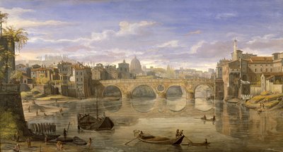 Ponte Sisto, Rome by Gaspar van Wittel